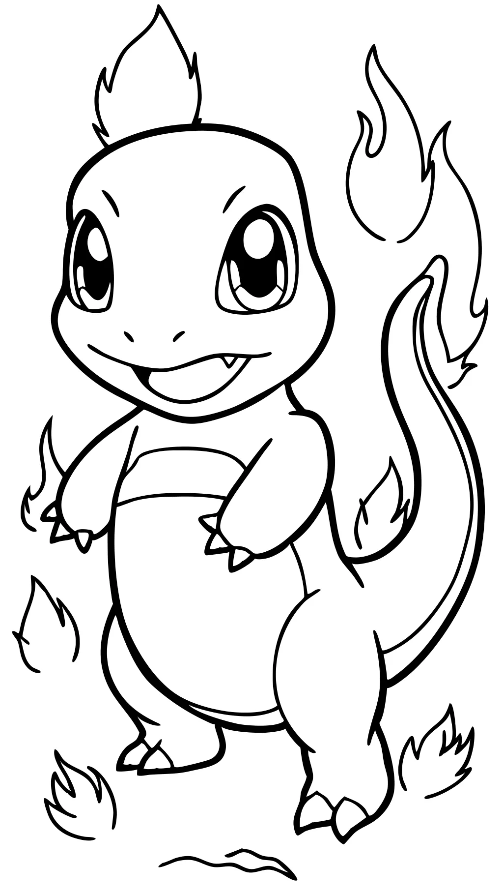 coloriage pokemon charmander